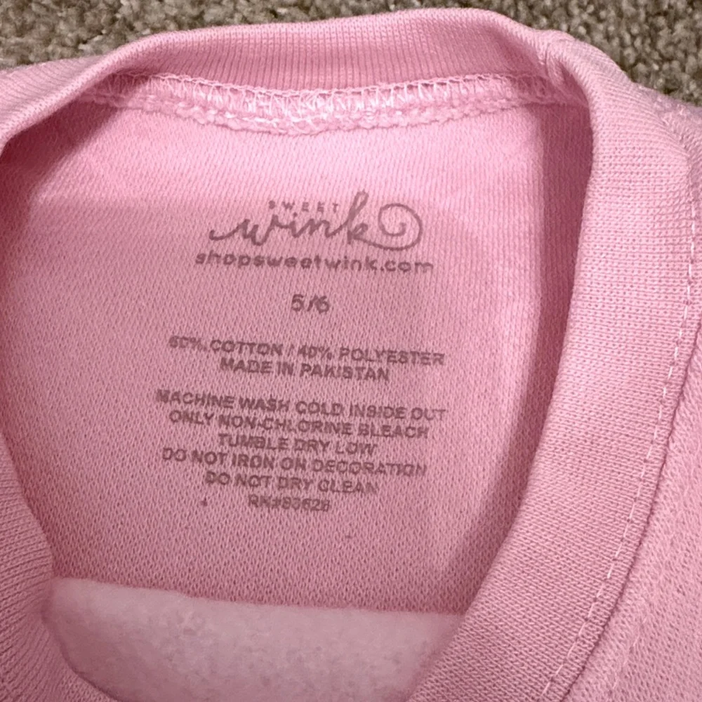 Sweetwink Pink Holiday Sweatshirt - Picture 3 of 4